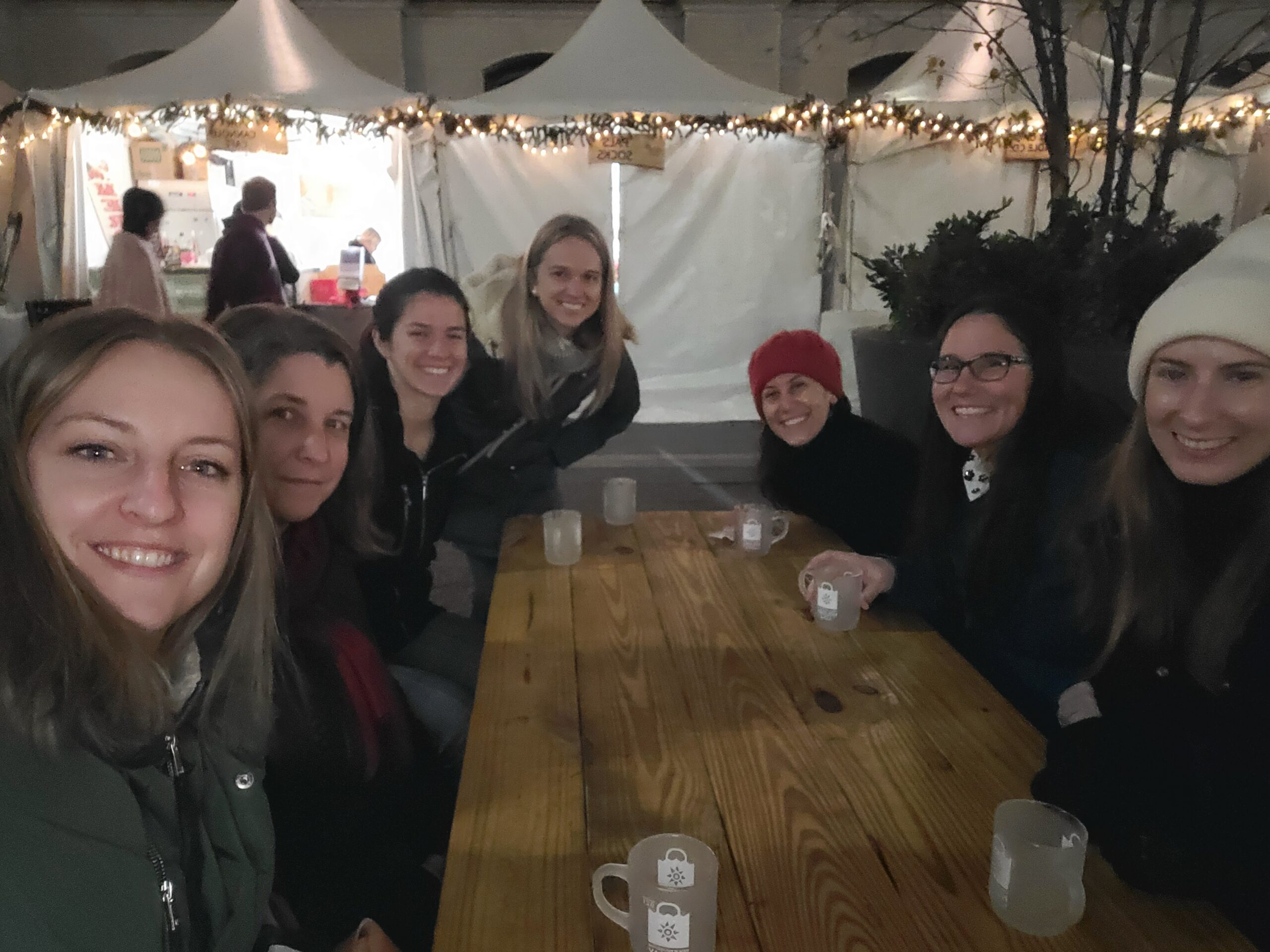 WiSE - group of members at December Happy Hour